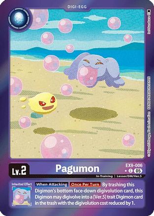 Pagumon [EX9-006] (Limited Foil) [Versus Monsters]