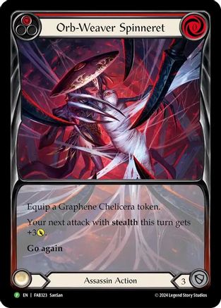 Orb-Weaver Spinneret [FAB323] (Promo)  Rainbow Foil