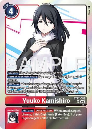 Yuuko Kamishiro [BT22-083] [Cyber Eden]