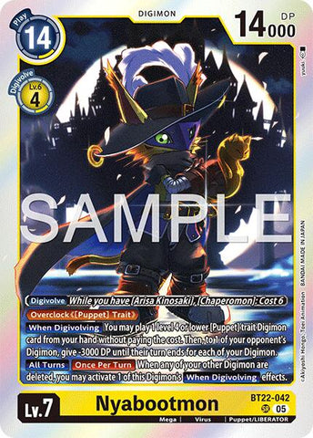 Nyabootmon [BT22-042] [Cyber Eden]