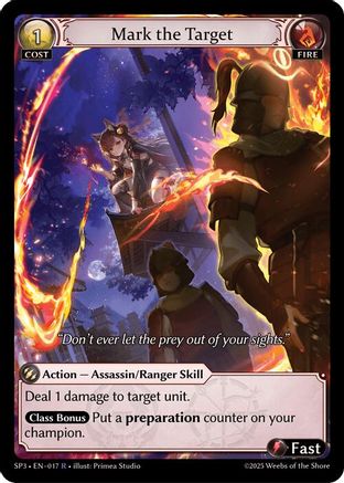 Mark the Target (017) [Supporter Pack 3]