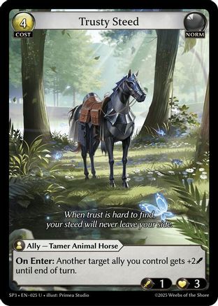 Trusty Steed (025) [Supporter Pack 3]