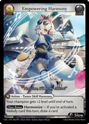 Empowering Harmony (002) - Promotional Cards