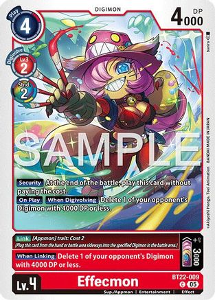 Effecmon [BT22-009] [Cyber Eden]
