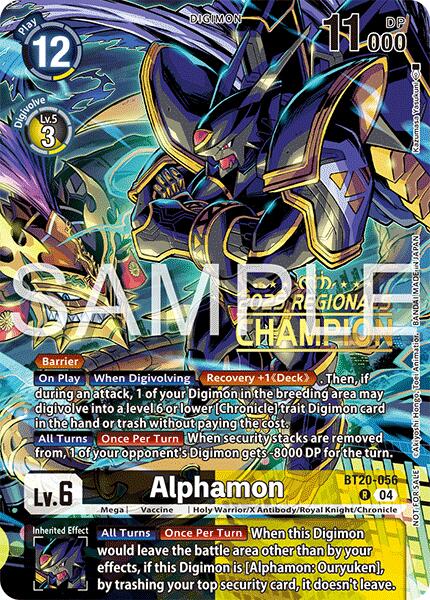 Alphamon [BT20-056] (Regionals 25-26 Season 2 Champion) [Release Special Booster Ver.2.0]