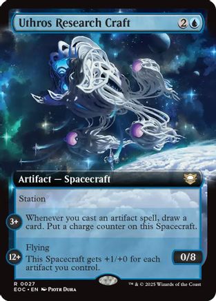 Uthros Research Craft (Extended Art) [Edge of Eternities Commander]