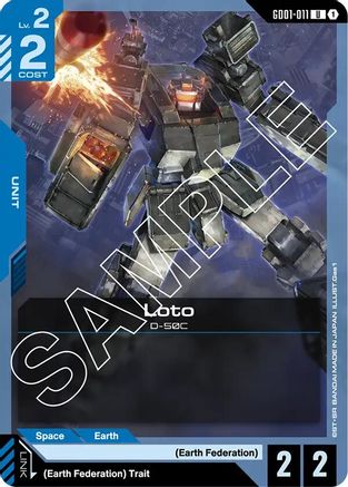 Loto (GD01-011) - Newtype Rising