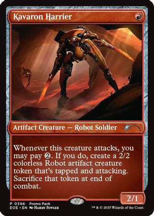 Kavaron Harrier (Promo Pack) [Edge of Eternities Promo Pack]