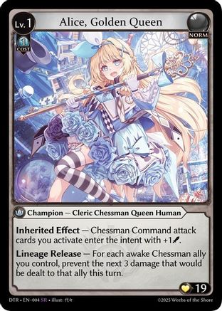 Alice, Golden Queen (004) [Distorted Reflections]