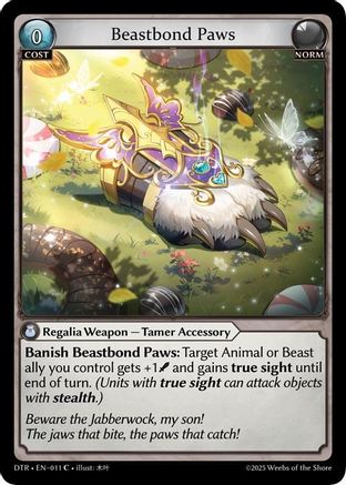 Beastbond Paws (011) [Distorted Reflections]