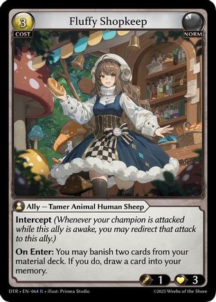 Fluffy Shopkeep (064) [Distorted Reflections]
