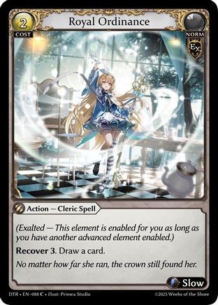 Royal Ordinance (088) [Distorted Reflections]
