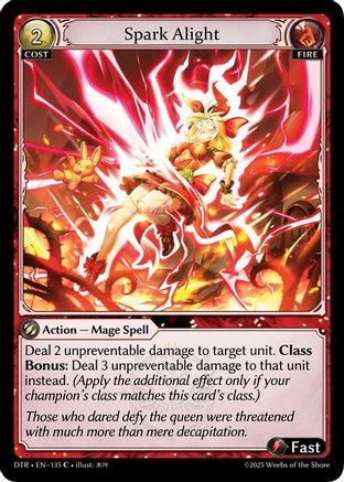 Spark Alight (135) [Distorted Reflections]