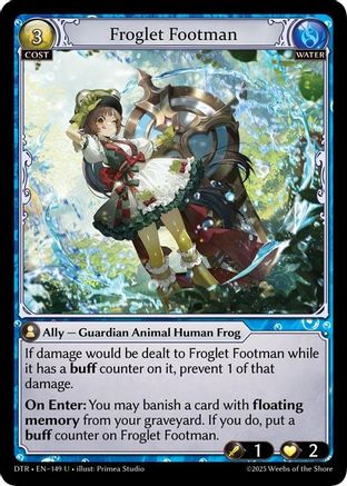 Froglet Footman (149) [Distorted Reflections]