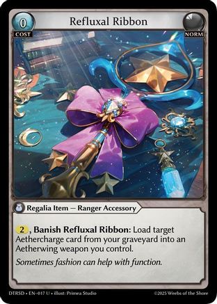 Refluxal Ribbon (17) [Distorted Reflections Starter Decks]