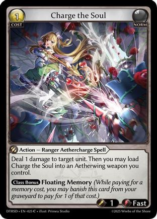 Charge the Soul (25) [Distorted Reflections Starter Decks]