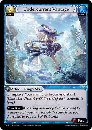 Undercurrent Vantage (46) [Distorted Reflections Starter Decks]