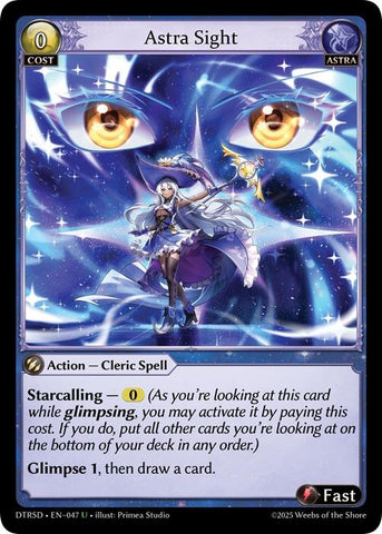 Astra Sight (47) [Distorted Reflections Starter Decks]