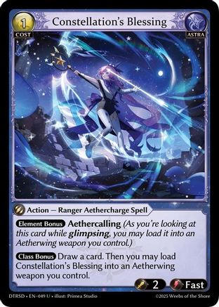 Constellation's Blessing (49) [Distorted Reflections Starter Decks]