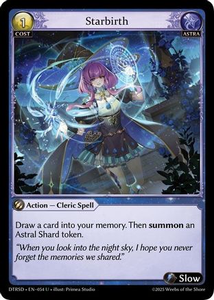 Starbirth (54) [Distorted Reflections Starter Decks]