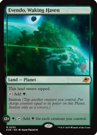 Evendo, Waking Haven (Promo Pack) [Edge of Eternities Promo Pack]