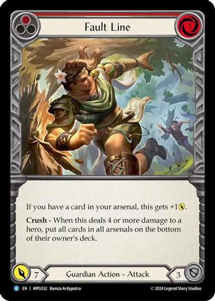 Fault Line [MPG032] (Mastery Pack Guardian)  Rainbow Foil