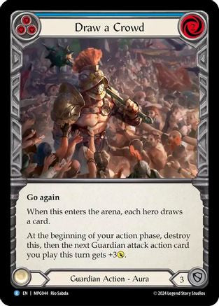 Draw a Crowd [MPG044] (Mastery Pack Guardian)  Rainbow Foil