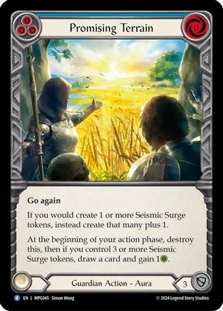 Promising Terrain [MPG045] (Mastery Pack Guardian)  Rainbow Foil