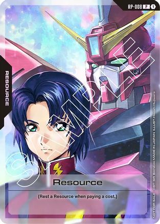 Resource (RP-008) (Mobile Suit Gundam SEED) (RP-008) - Promotional Resource Tokens Holofoil