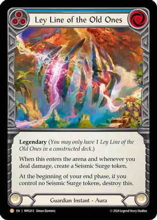 Ley Line of the Old Ones [MPG013] (Mastery Pack Guardian)  Rainbow Foil
