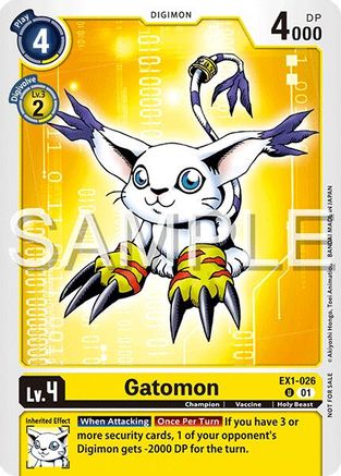 Gatomon [EX1-026] (Time Stranger Demo Deck) [Digimon Demo Deck Exclusive Cards]
