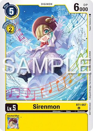 Sirenmon [BT1-057] (Time Stranger Demo Deck) [Digimon Demo Deck Exclusive Cards]