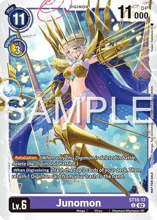 Junomon [ST10-13] (Time Stranger Demo Deck) [Digimon Demo Deck Exclusive Cards]