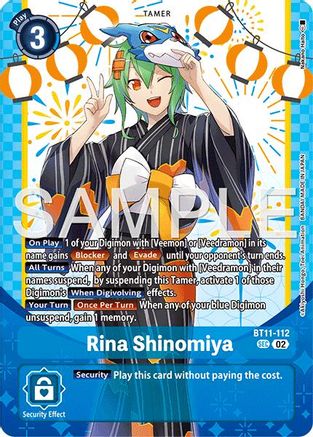 Rina Shinomiya [BT11-112] (Premium Heroines Set Ver.2) [Dimensional Phase]