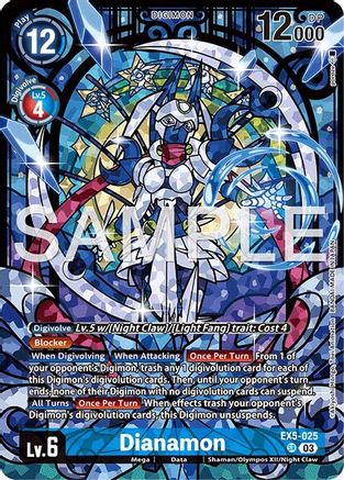 Dianamon [EX5-025] (Premium Heroines Set Ver.2) [Animal Colosseum]