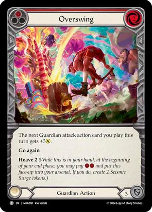 Overswing (Red) [MPG091] (Mastery Pack Guardian)