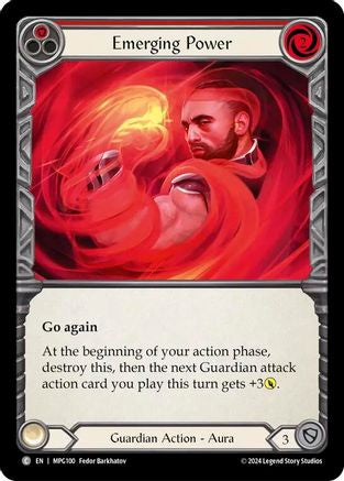 Emerging Power (Red) [MPG100] (Mastery Pack Guardian)