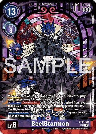 BeelStarmon [ST14-09] (Premium Heroines Set Ver.2) [Starter Deck: Beelzemon Advanced Deck Set]