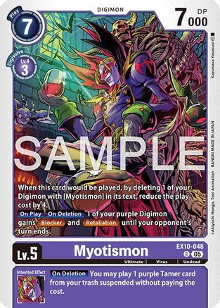 Myotismon [EX10-048] [Sinister Order]