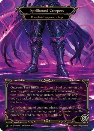 Spellbound Creepers [CON004] (Promo)  Cold Foil