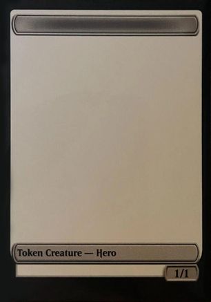 Blank Hero Token [FINAL FANTASY Tokens]