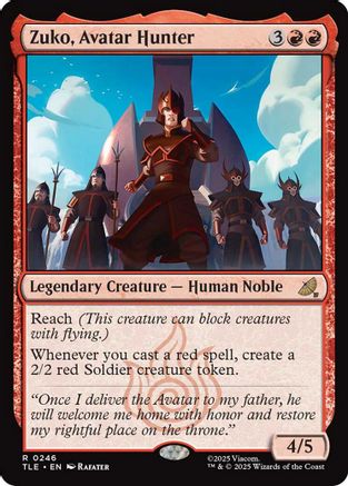 Zuko, Avatar Hunter [Avatar: The Last Airbender: Eternal-Legal]