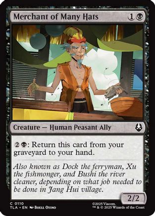 Merchant of Many Hats [Avatar: The Last Airbender]