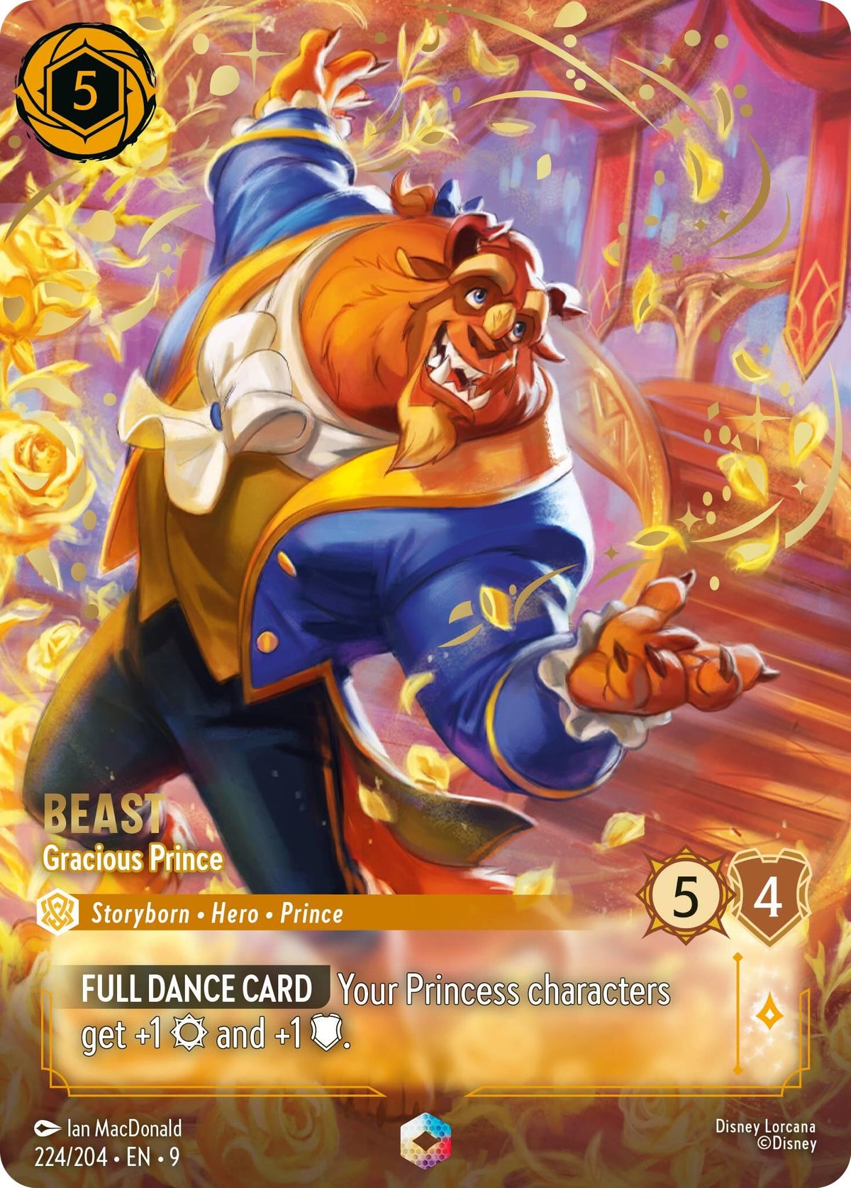Beast - Gracious Prince (Enchanted) (224/204) [Fabled]