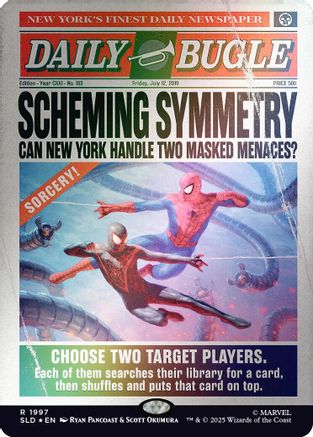 Scheming Symmetry (1997) (Rainbow Foil) [Secret Lair Drop Series]
