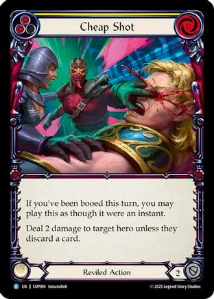 Cheap Shot [SUP094] (Super Slam)  Rainbow Foil