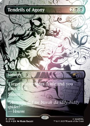 Tendrils of Agony (2023) (Rainbow Foil) [Secret Lair Drop Series]