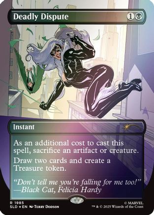 Deadly Dispute (1985) (Rainbow Foil) [Secret Lair Drop Series]