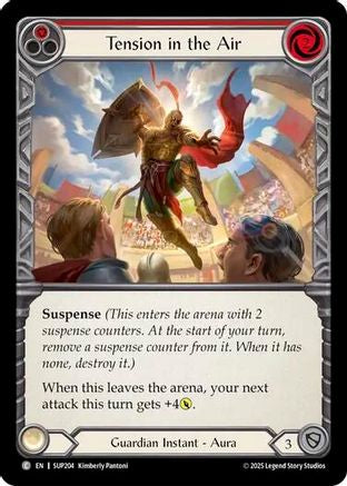 Tension in the Air (Red) [SUP204] (Super Slam)