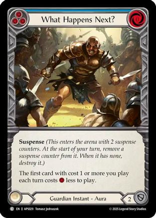 What Happens Next? [APS029] (Armory Deck: Pleiades)